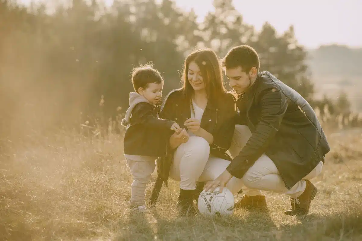 famille  plein-air