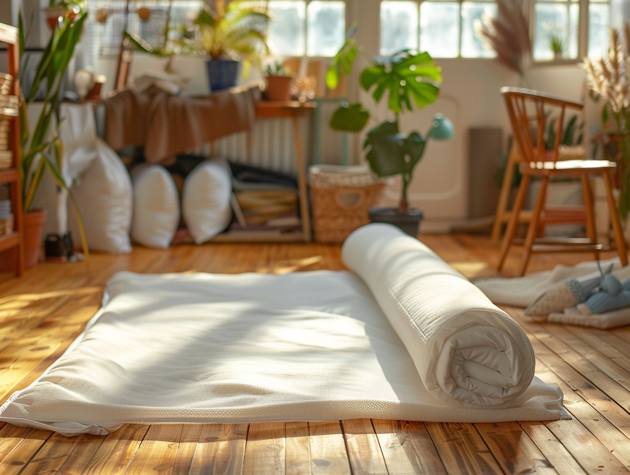 matelas plié